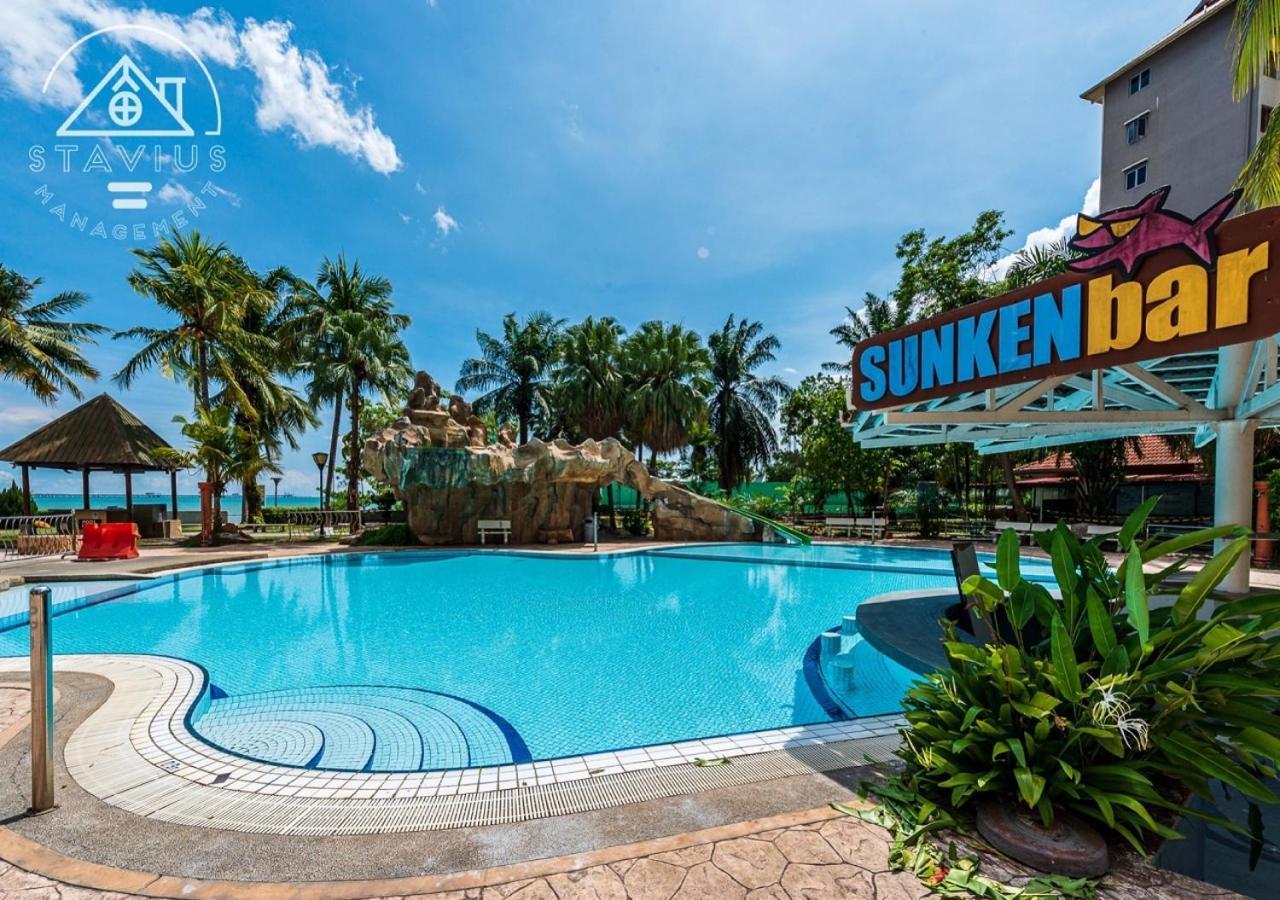 Port Dickson 6Pax 2Br Glory Beach Resort Seaview Kültér fotó