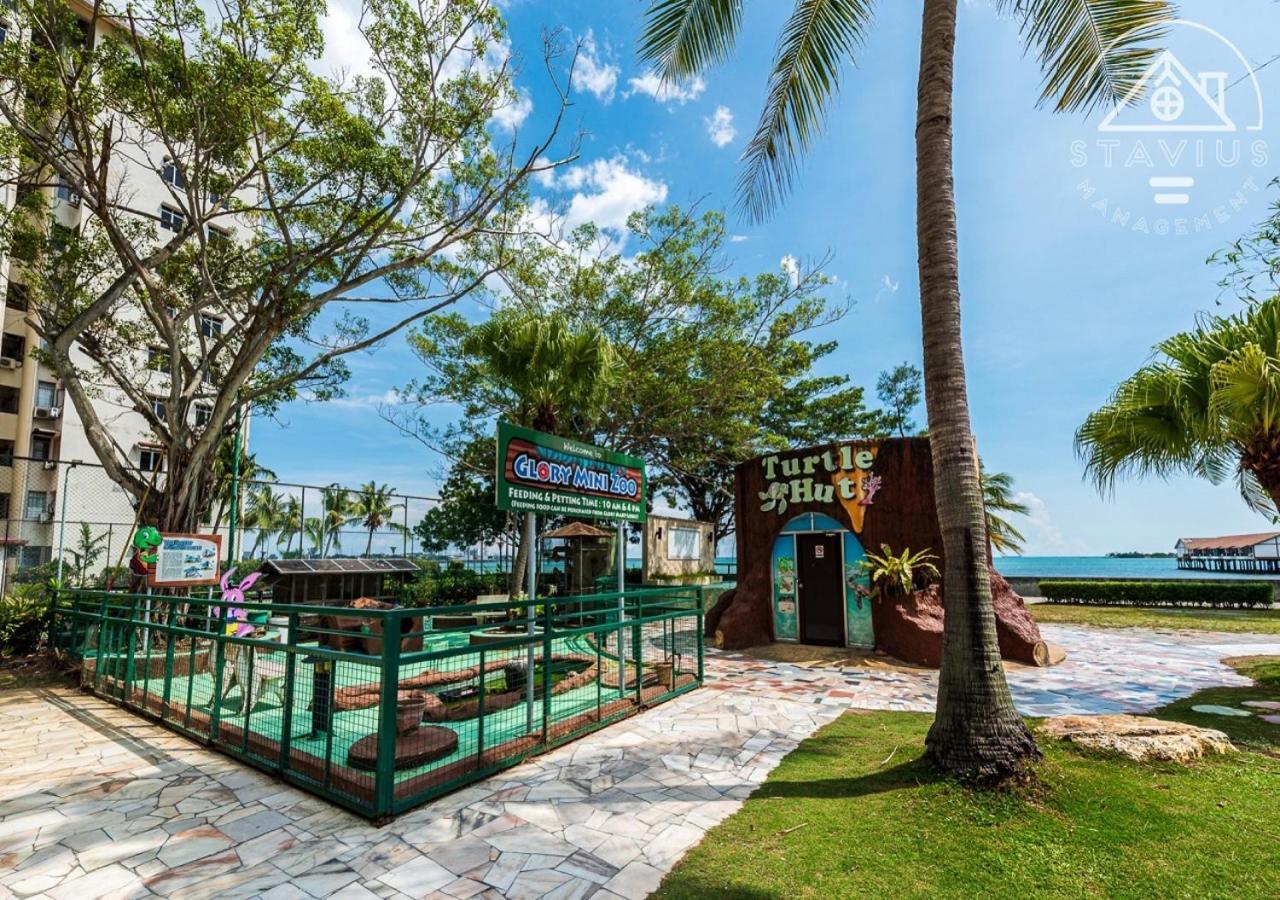 Port Dickson 6Pax 2Br Glory Beach Resort Seaview Kültér fotó