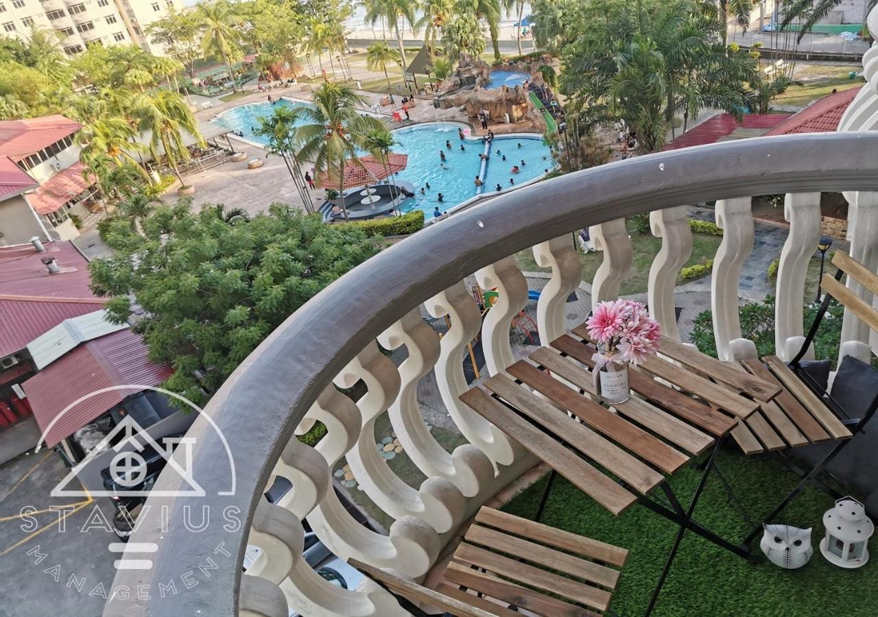 Port Dickson 6Pax 2Br Glory Beach Resort Seaview Kültér fotó
